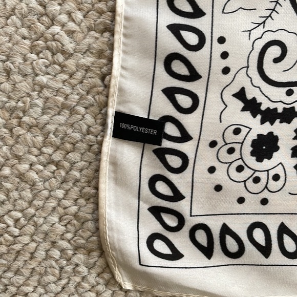 Square Satin Scarf - Picture 5 of 9